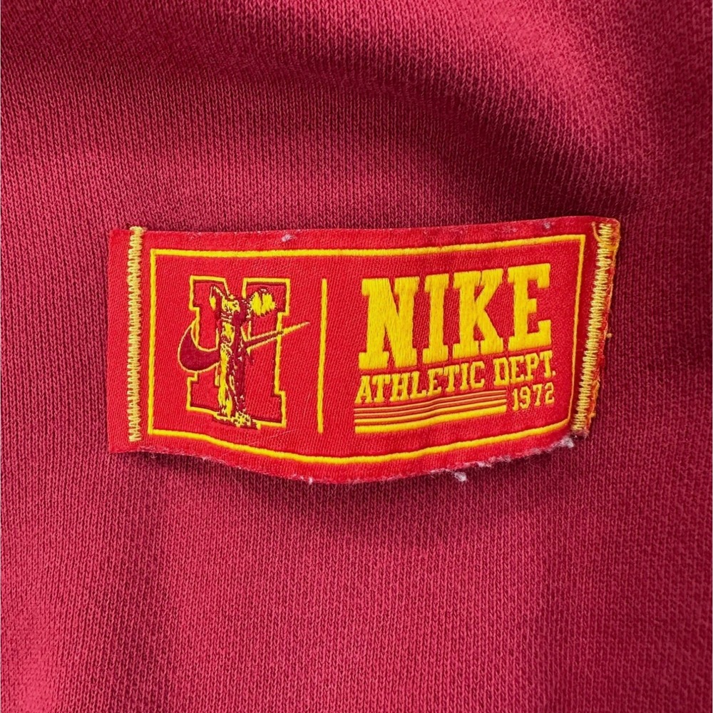 Nike NSW Club Fleece Pullover Hoodie Mens XXL Gym‎ Red Retro Sweatshirt - Picture 13 of 13